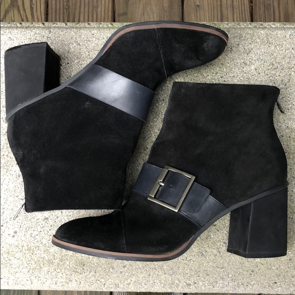 Korks Denoon Bootie Black EUC sz 9.5 - Picture 4 of 8
